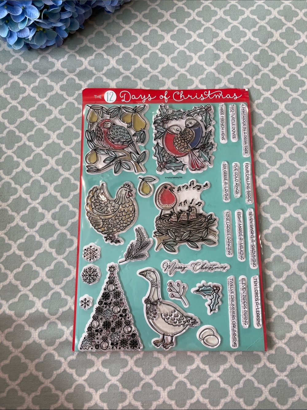 Practical Publishing 12 Days of Christmas Stamps
